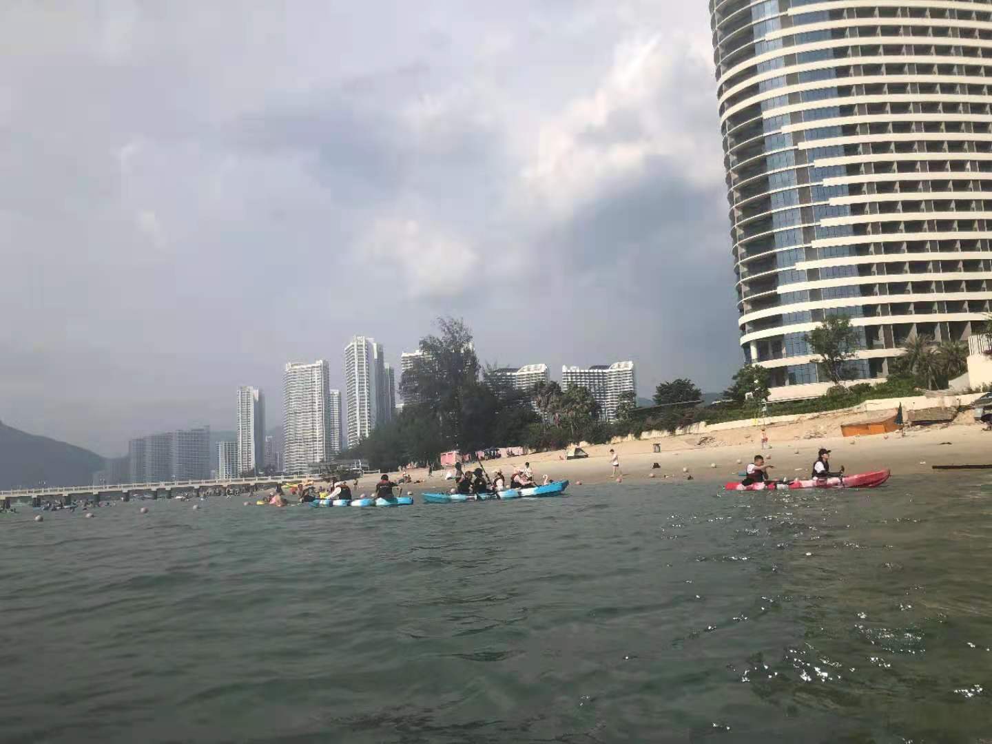 薩科微SLKOR團(tuán)隊(duì)雙人皮劃艇游玩